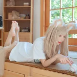 coser衣衣《猫娘 黄豆粉》主题写真：21张全套美图