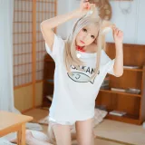 coser衣衣《猫娘 黄豆粉》主题写真：21张全套美图