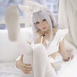 coser衣衣《恶毒兔女郎》主题写真：39张全套美图，含4个视频