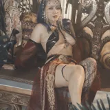 珟_珏Dita《深渊舞娘》主题写真：45张全套美图，含3个视频