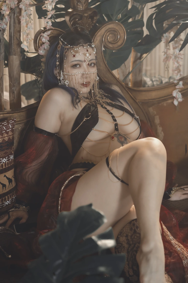珟_珏Dita《深渊舞娘》主题写真：45张全套美图，含3个视频