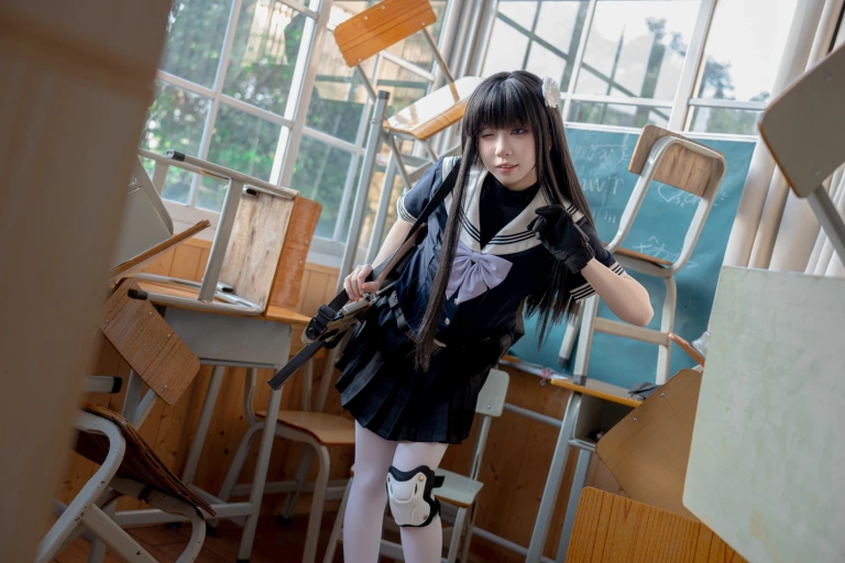 纸悦Etsu_ko《Mizuno lili水野莉莉》主题写真：52张全套美图