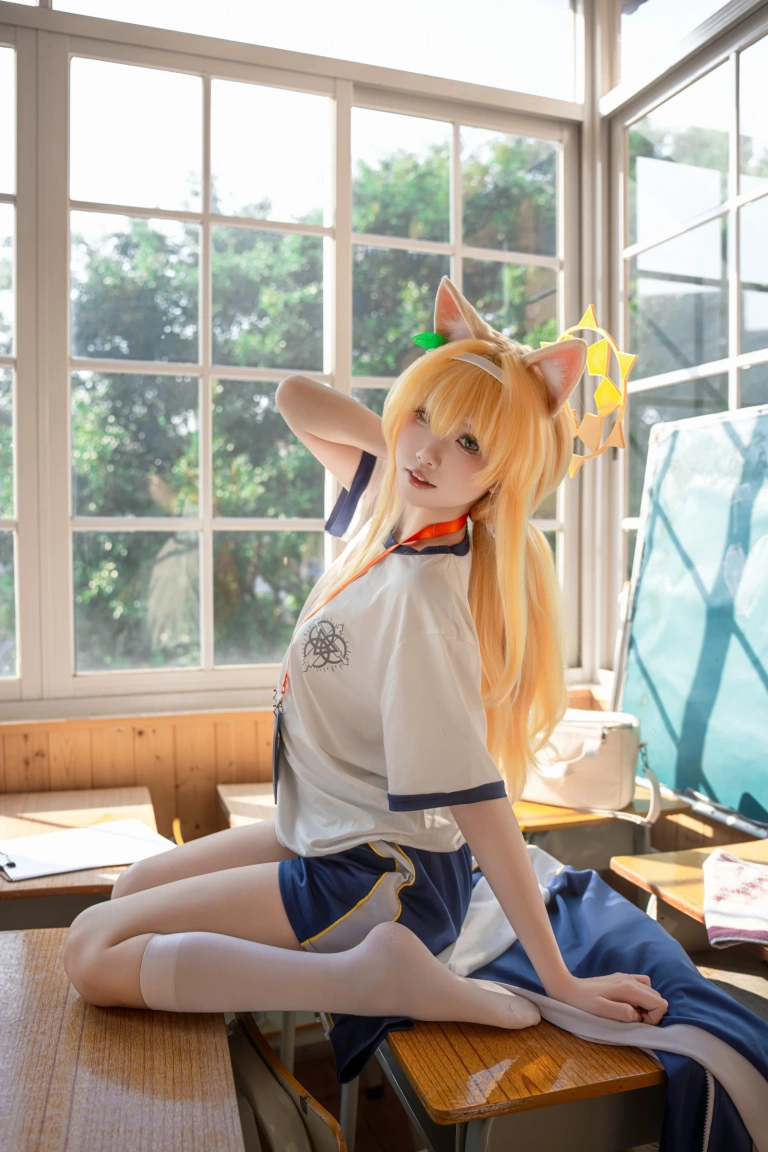 纸悦Etsu_ko《玛丽体操》主题写真：64张全套美图