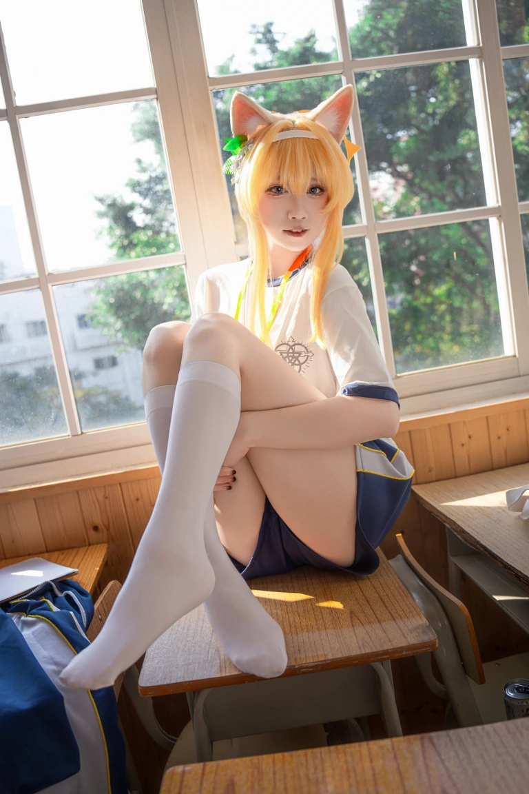 纸悦Etsu_ko《玛丽体操》主题写真：64张全套美图
