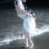 纸悦Etsu_ko《加代子白裙》主题写真：20张全套美图