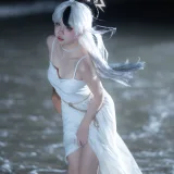 纸悦Etsu_ko《加代子白裙》主题写真：20张全套美图