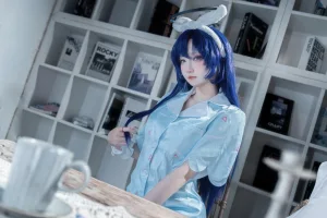 纸悦Etsu_ko《优香睡衣》主题写真：35张全套美图