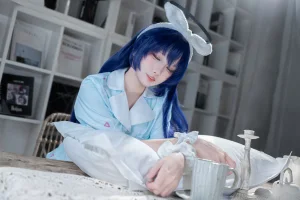 纸悦Etsu_ko《优香睡衣》主题写真：35张全套美图