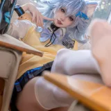 纸悦Etsu_ko《PA15高校心跳物语》主题写真：51张全套美图