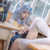 纸悦Etsu_ko《PA15高校心跳物语》主题写真：51张全套美图