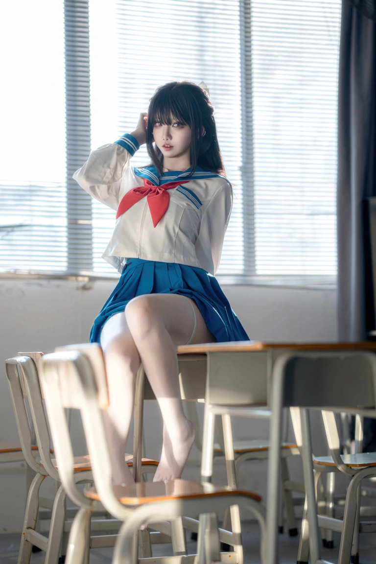 纸悦Etsu_ko《水手服兔女郎》主题写真：63张全套美图