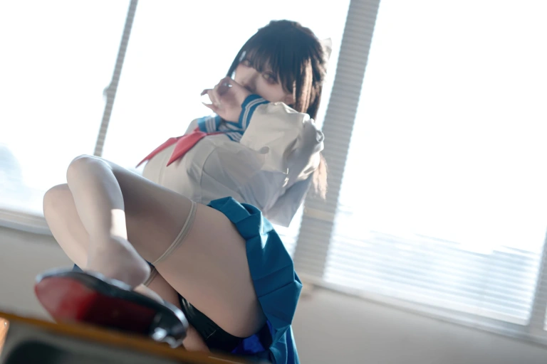 纸悦Etsu_ko《水手服兔女郎》主题写真：63张全套美图