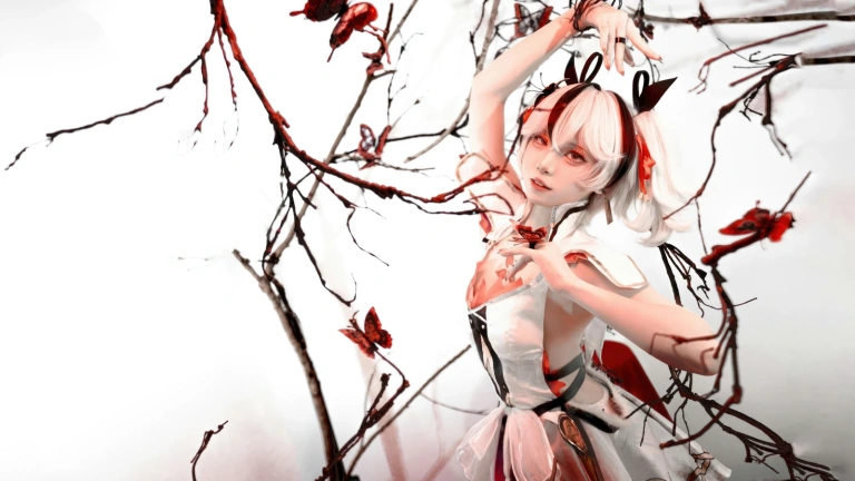 纸悦Etsu_ko《鸣潮·椿》主题写真：21张全套美图