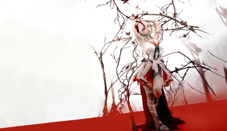 纸悦Etsu_ko《鸣潮·椿》主题写真：21张全套美图
