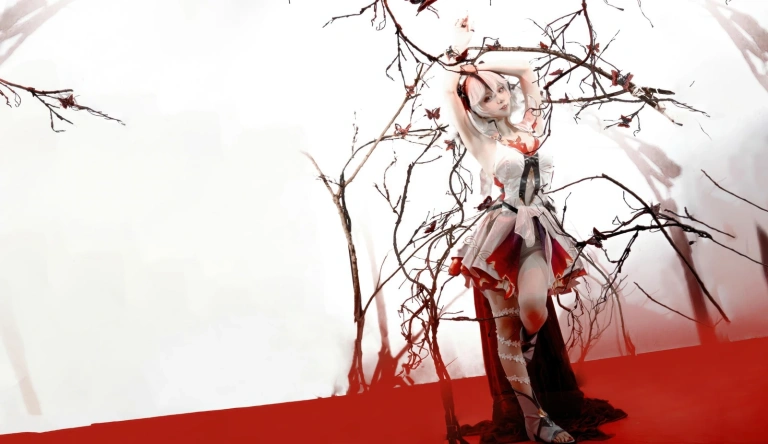 纸悦Etsu_ko《鸣潮·椿》主题写真：21张全套美图