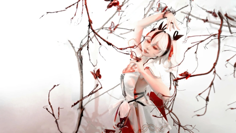 纸悦Etsu_ko《鸣潮·椿》主题写真：21张全套美图
