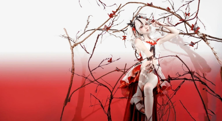 纸悦Etsu_ko《鸣潮·椿》主题写真：21张全套美图