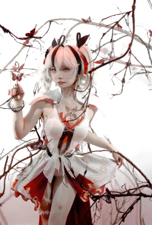 纸悦Etsu_ko《鸣潮·椿》主题写真：21张全套美图