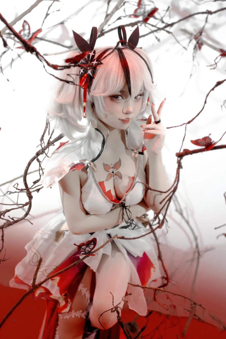 纸悦Etsu_ko《鸣潮·椿》主题写真：21张全套美图