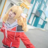 纸悦Etsu_ko《伊原木好美 蔚蓝档案》主题写真：18张全套美图