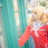 纸悦Etsu_ko《伊原木好美 蔚蓝档案》主题写真：18张全套美图