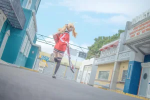 纸悦Etsu_ko《伊原木好美 蔚蓝档案》主题写真：18张全套美图