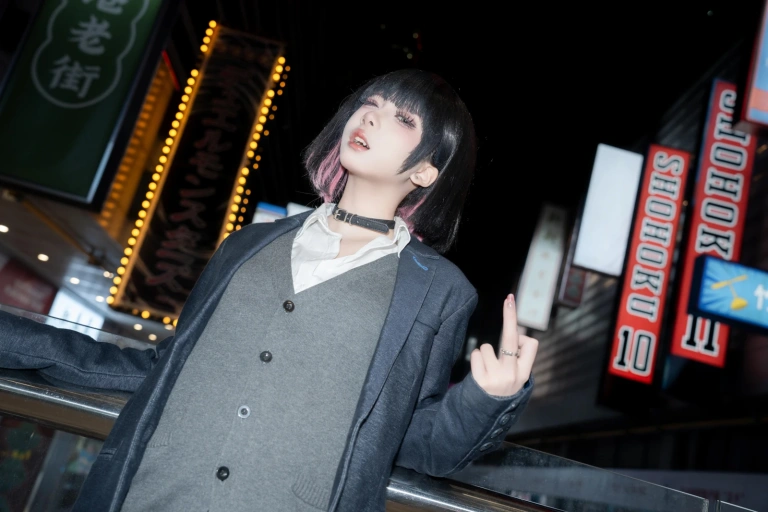 纸悦Etsu_ko《请多关照》主题写真：45张全套美图