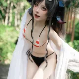 纸悦Etsu_ko《蔚蓝档案 鬼怒川霞水着》主题写真：44张全套美图