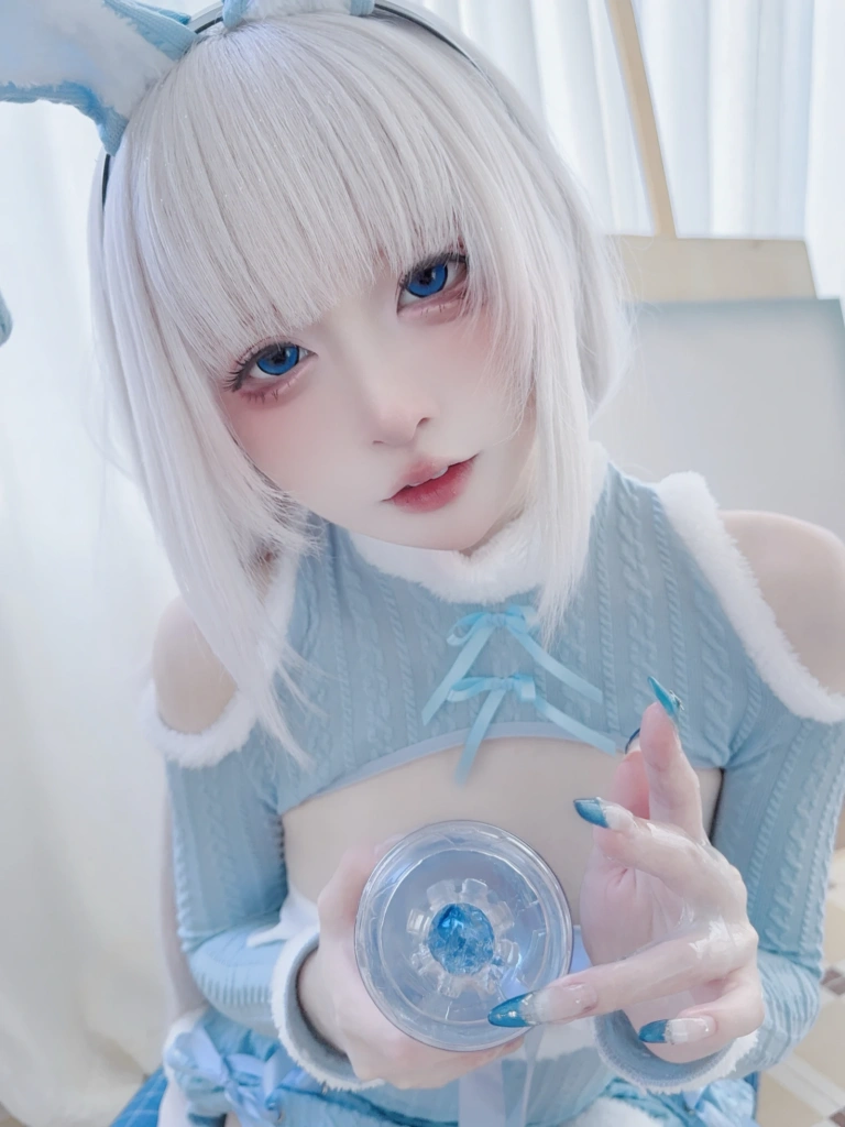 纸悦Etsu_ko《绒绒兔》主题写真：23张全套美图