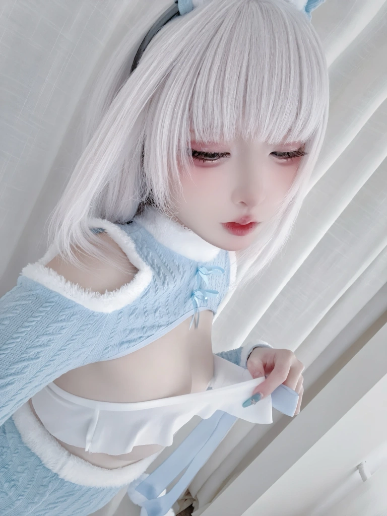 纸悦Etsu_ko《绒绒兔》主题写真：23张全套美图