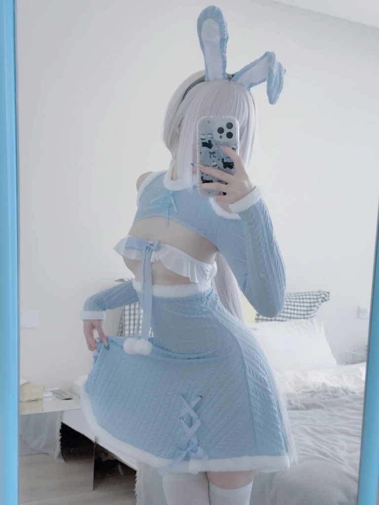 纸悦Etsu_ko《绒绒兔》主题写真：23张全套美图