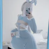 纸悦Etsu_ko《绒绒兔》主题写真：23张全套美图
