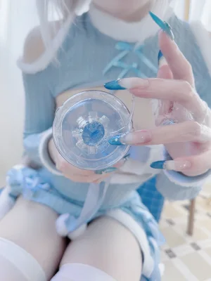 纸悦Etsu_ko《绒绒兔》主题写真：23张全套美图