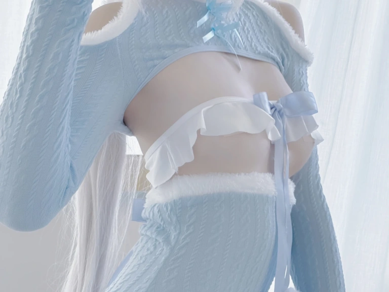 纸悦Etsu_ko《绒绒兔》主题写真：23张全套美图