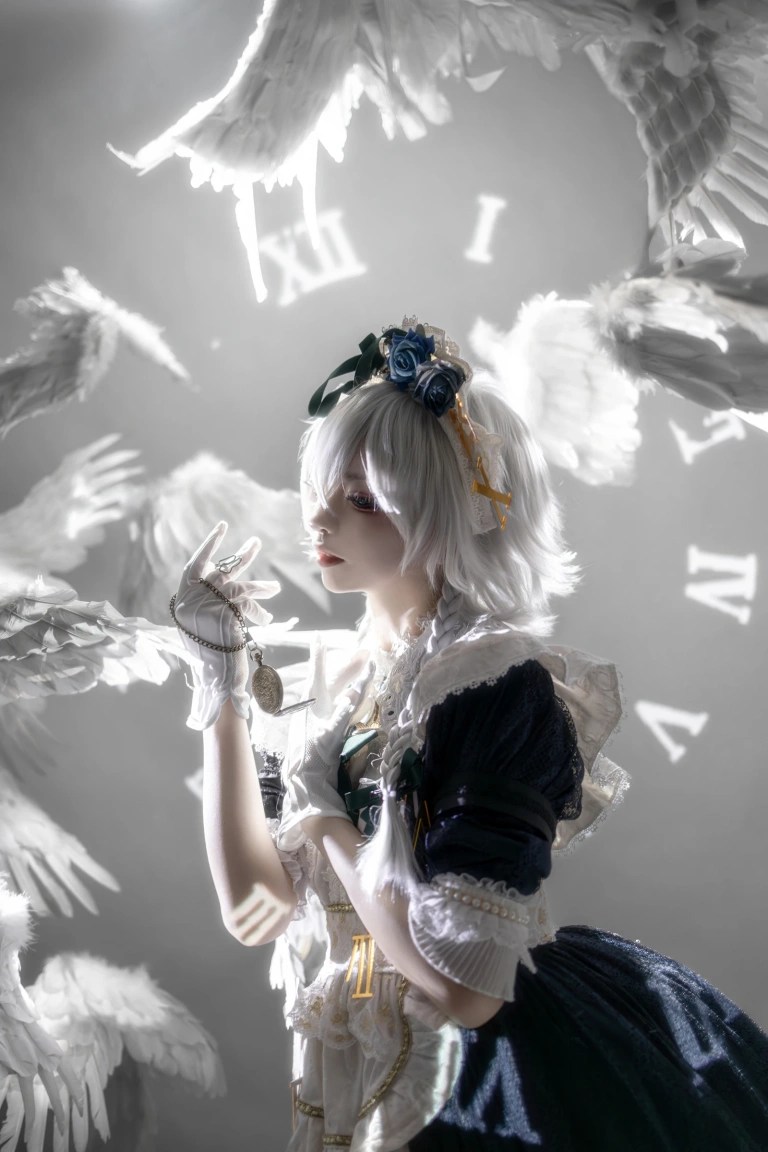 纸悦Etsu_ko《十六夜咲夜》主题写真：41张全套美图