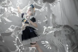 纸悦Etsu_ko《十六夜咲夜》主题写真：41张全套美图