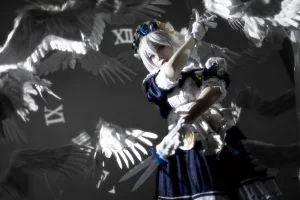纸悦Etsu_ko《十六夜咲夜》主题写真：41张全套美图