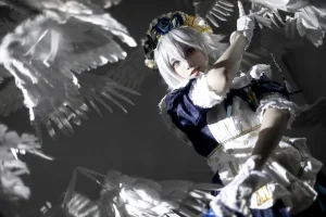 纸悦Etsu_ko《十六夜咲夜》主题写真：41张全套美图