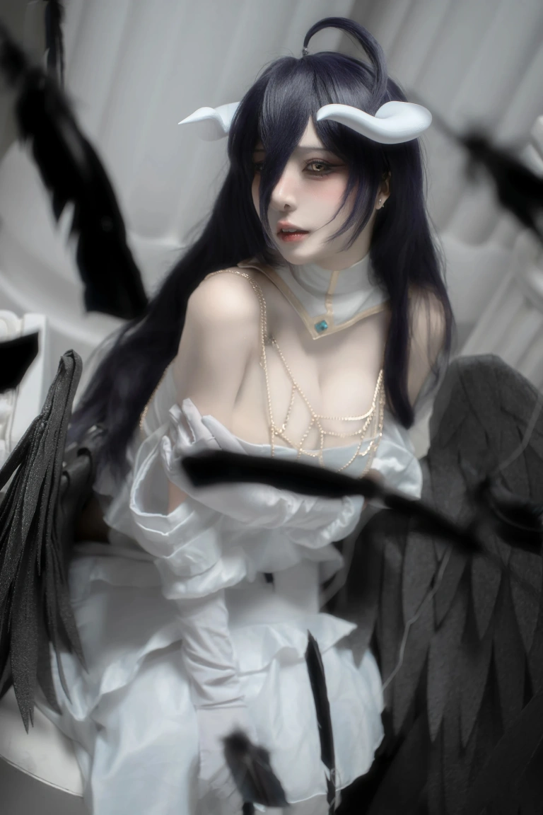 纸悦Etsu_ko《Overlord 雅儿贝德》主题写真：14张全套美图