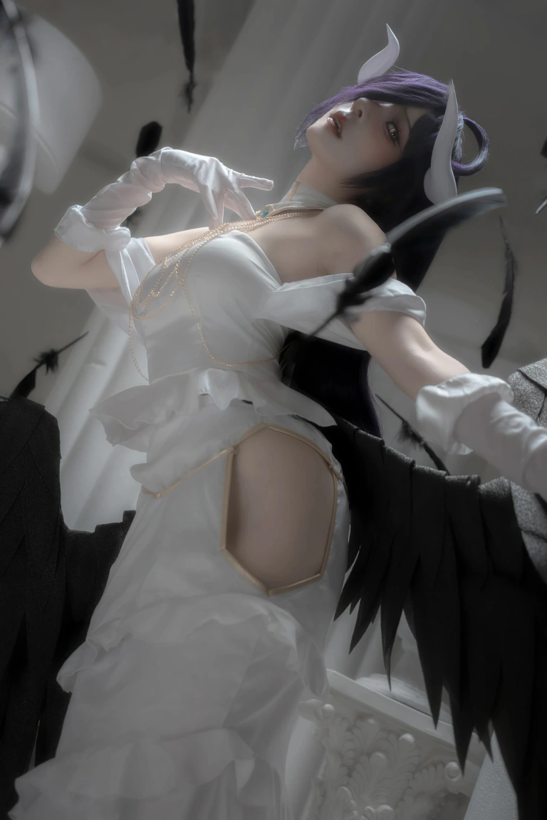 纸悦Etsu_ko《Overlord 雅儿贝德》主题写真：14张全套美图