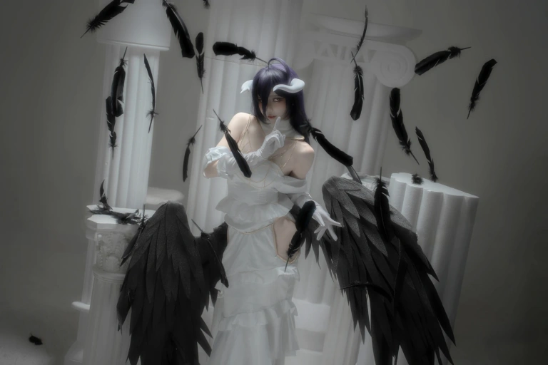 纸悦Etsu_ko《Overlord 雅儿贝德》主题写真：14张全套美图
