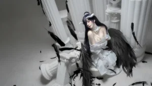 纸悦Etsu_ko《Overlord 雅儿贝德》主题写真：14张全套美图