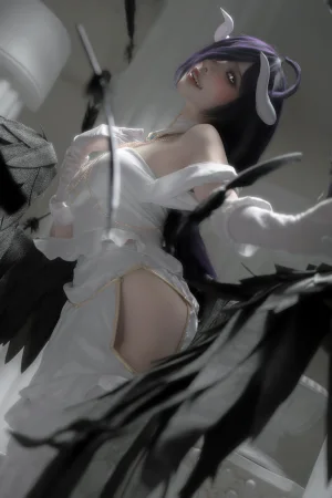 纸悦Etsu_ko《Overlord 雅儿贝德》主题写真：14张全套美图