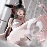 纸悦Etsu_ko《碧蓝航线 长门 旗袍》主题写真：59张全套美图