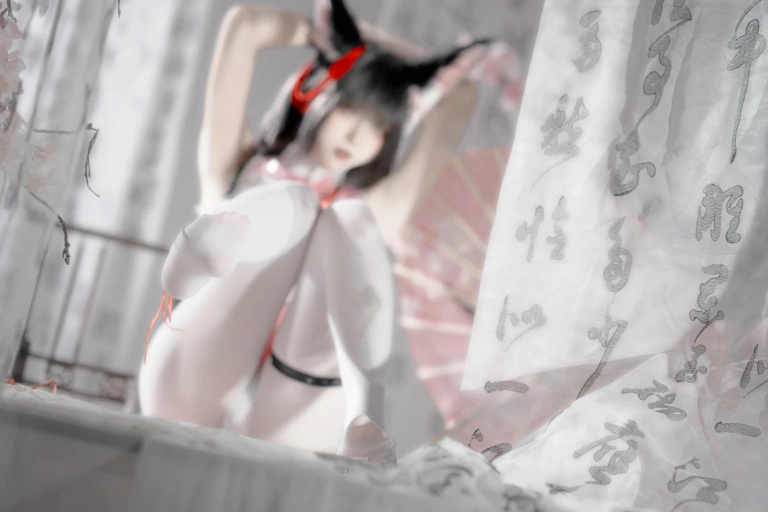 纸悦Etsu_ko《碧蓝航线 长门 旗袍》主题写真：59张全套美图