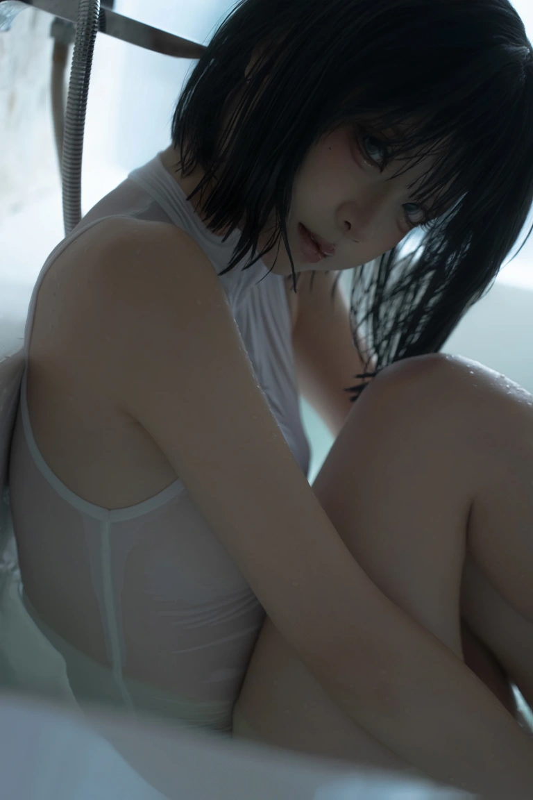 纸悦Etsu_ko《透明竞泳》主题写真：65张全套美图
