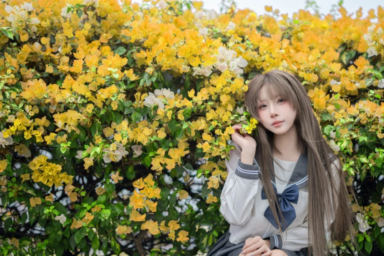 纸悦Etsu_ko《真爱JK》主题写真：35张全套美图