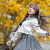 纸悦Etsu_ko《真爱JK》主题写真：35张全套美图