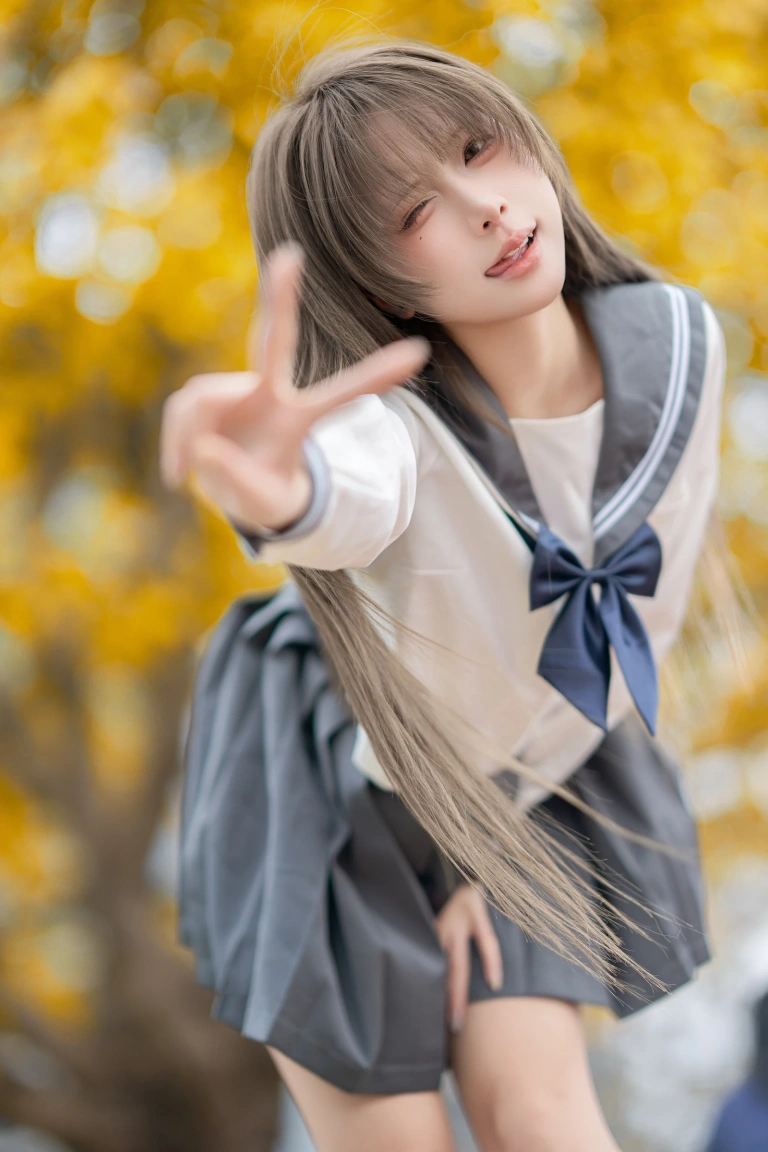 纸悦Etsu_ko《真爱JK》主题写真：35张全套美图