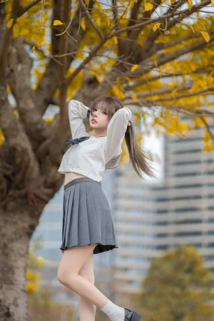 纸悦Etsu_ko《真爱JK》主题写真：35张全套美图